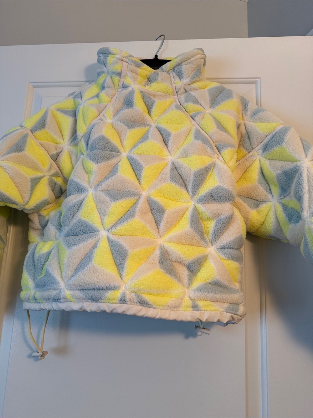 FP MOVEMENT. Geometric fleece jacket. Size small. Worn once - Picture 6 of 6